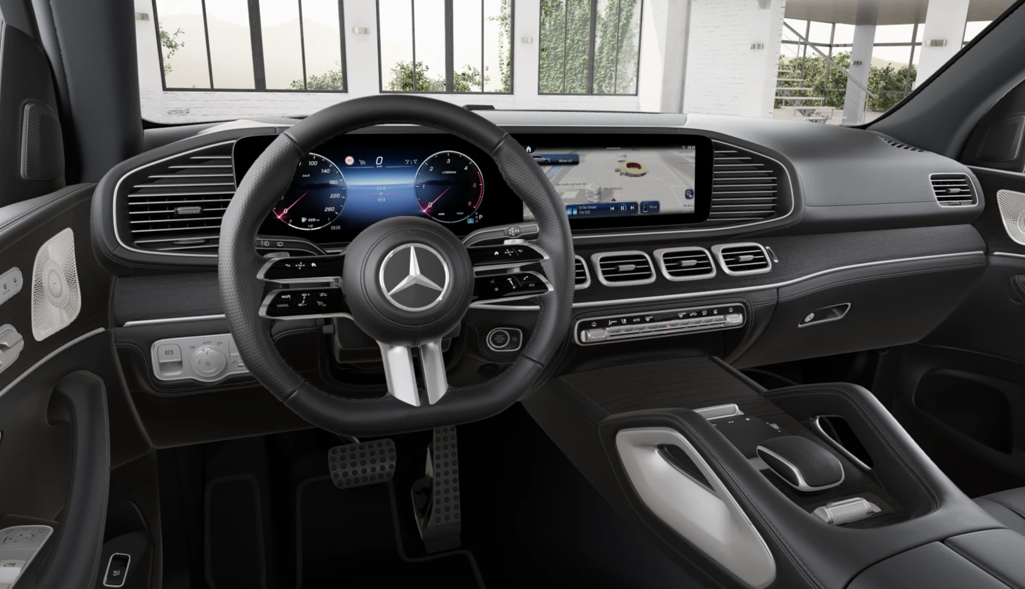 MERCEDES GLS 450d 4matic AMG | nový facelift 2024 | skladem | nové české auto | velké luxusní naftové SUV | černá Obsidian s černou kůží Nappa | plná výbava | skvělá cena | VIP sleva | nákup online | online autosalon | zprostředkovatel prodeje | AUTOiBUY.com